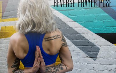 Pose of the Week Guide: Reverse Prayer Pose