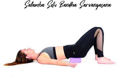 Pose of the Week Guide: Supported Bridge Pose/Salamba Setu Bandha Sarvangasana