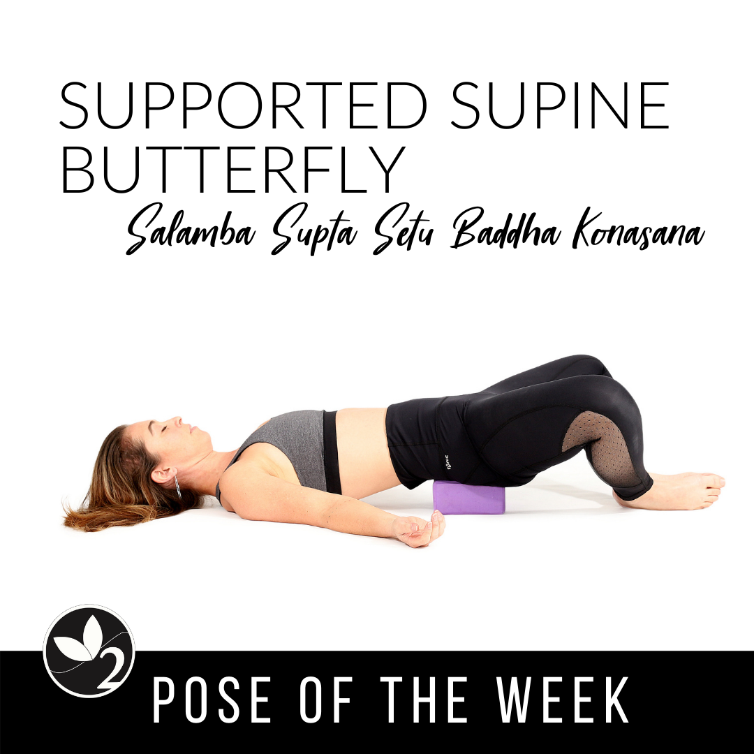 practicing butterfly pose regularly can promote a sense of calmness and  relaxation by activating our parasympathetic nervous system. It helps  reduce stress levels by releasing tension stored in our hips - often